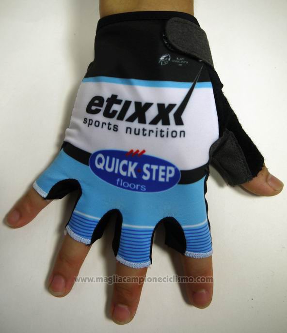 2015 Quick Step Guanti Corti Ciclismo